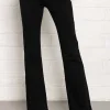 Black Flared Jeans