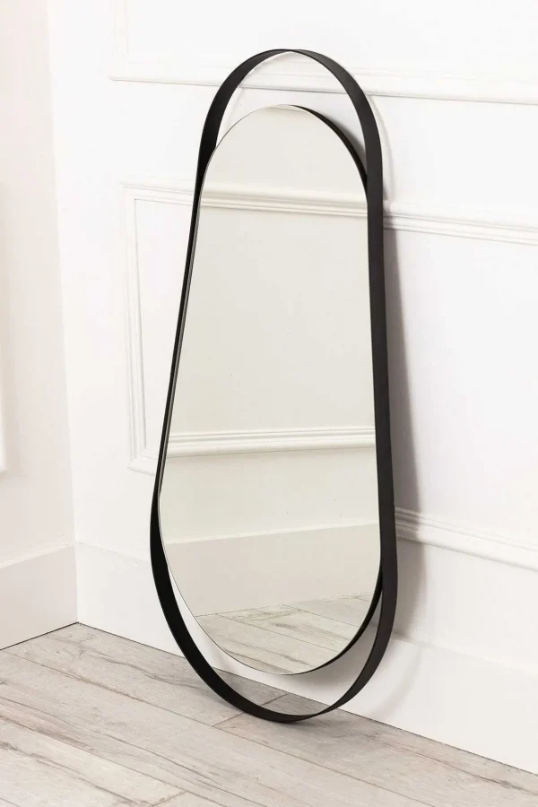 Black 1M Dressing Mirror
