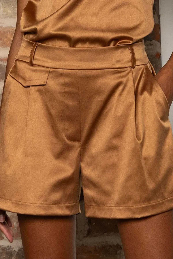 Blair Shorts In Bronze