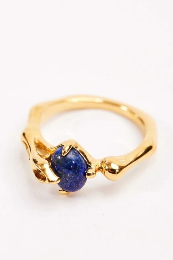 Blue Lapis Ring Size 8