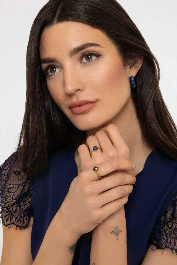 Blue Lapis Ring Size 7
