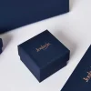 Blue Lapis Stud Earrings