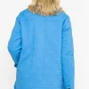 Blue Quilted Jacket