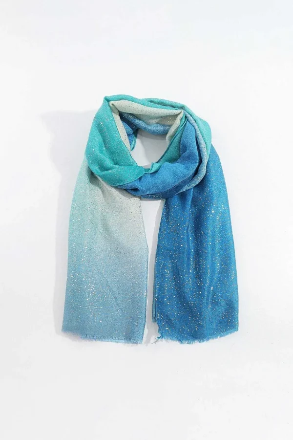 Blue Sparkle Lux Scarf
