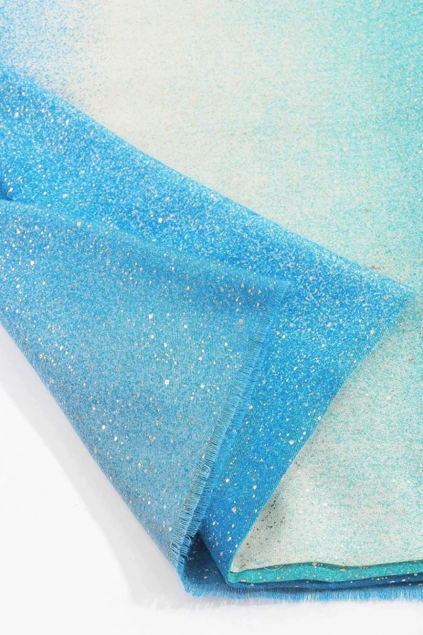 Blue Sparkle Lux Scarf