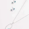Blue Star Earrings
