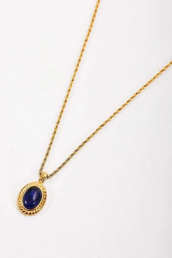Blue Stone Necklace