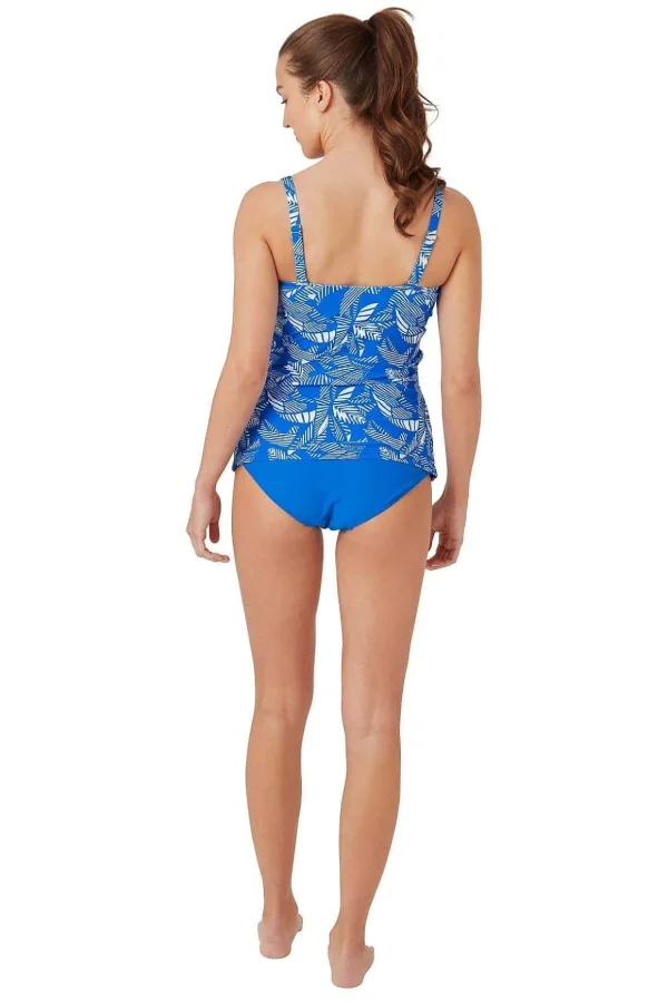 Blue Tankini With Briefs