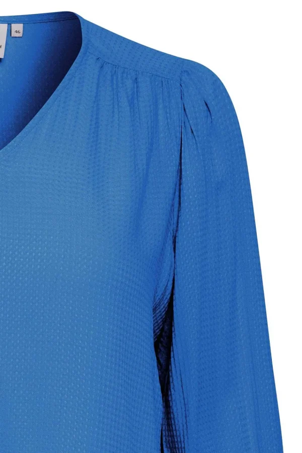 Blue Viscose Top