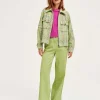 Boa Jacket In Green