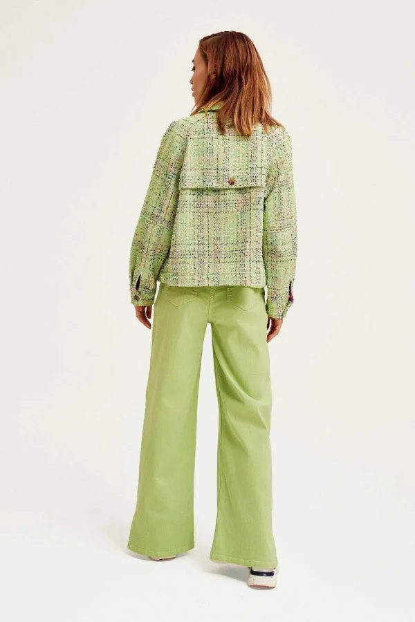 Boa Jacket In Green