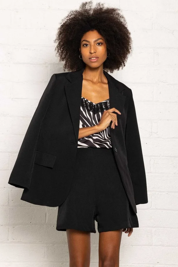 Boyfriend Blazer In Black