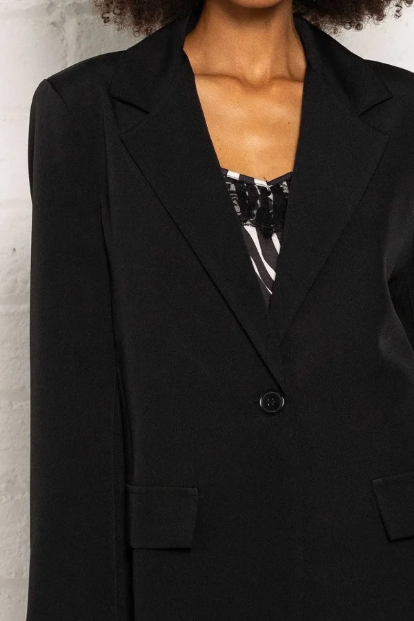 Boyfriend Blazer In Black