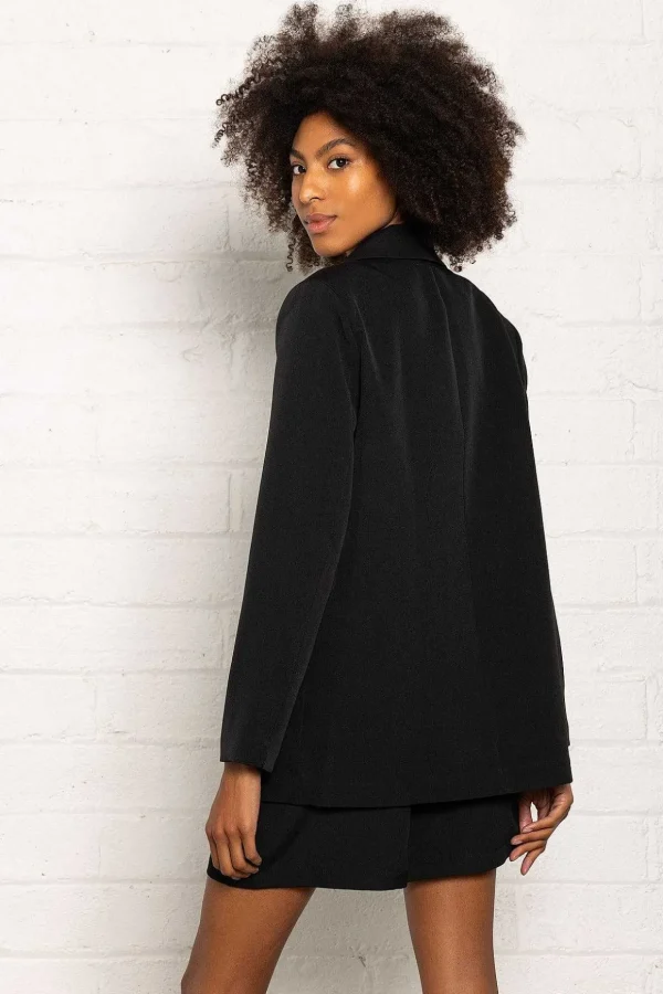 Boyfriend Blazer In Black