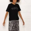 Boyfriend T-Shirt In Black