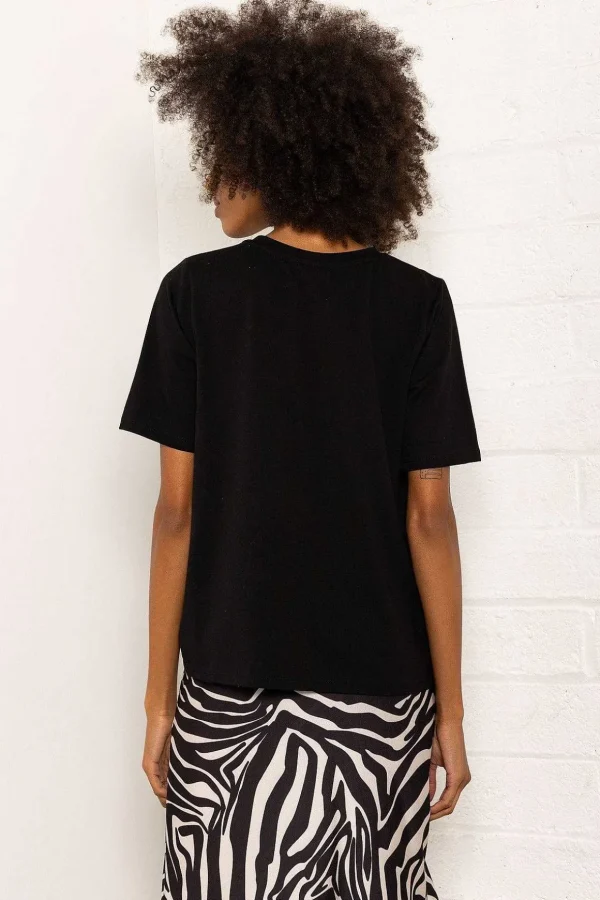 Boyfriend T-Shirt In Black
