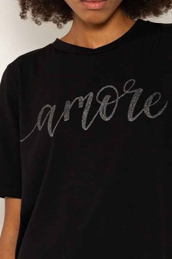 Boyfriend T-Shirt In Black