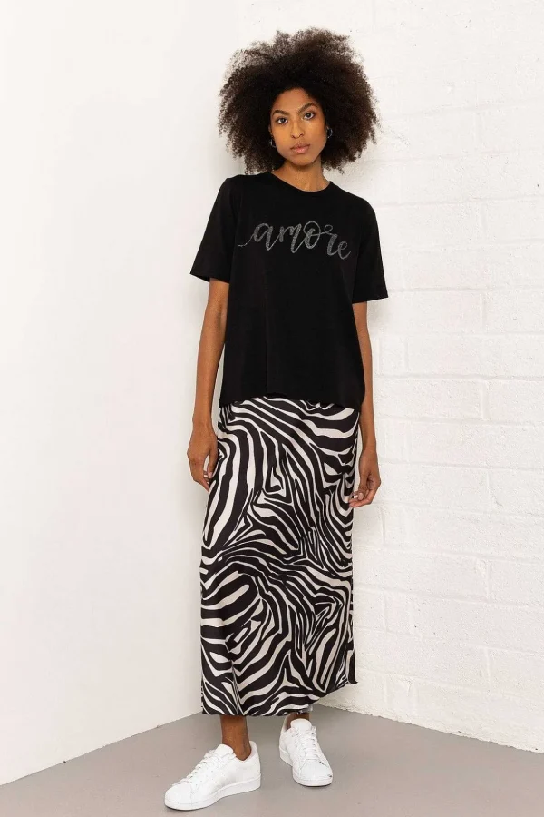 Boyfriend T-Shirt In Black