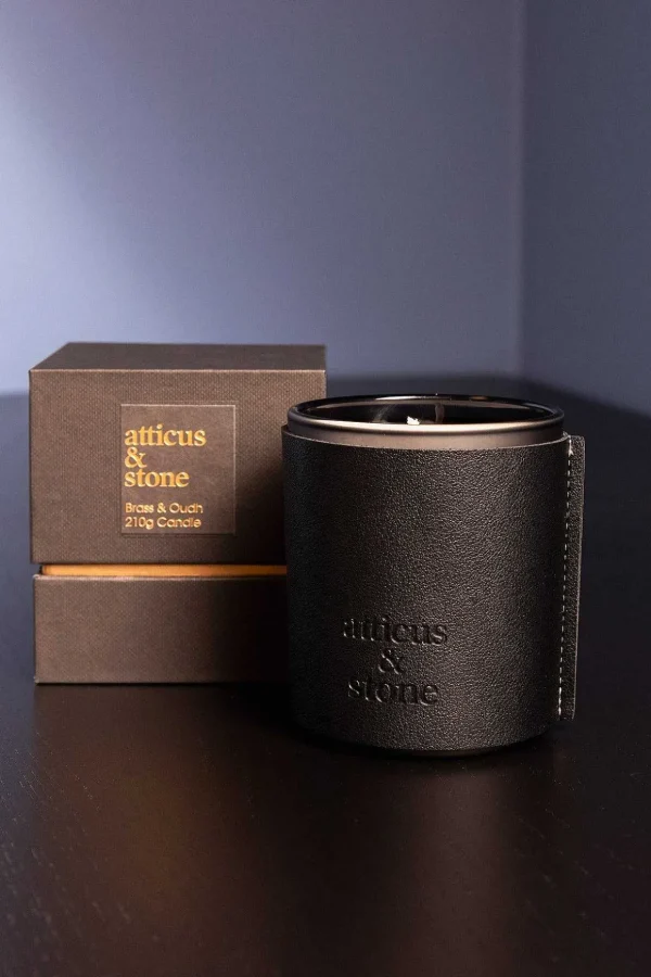 Brass And Oudh Candle