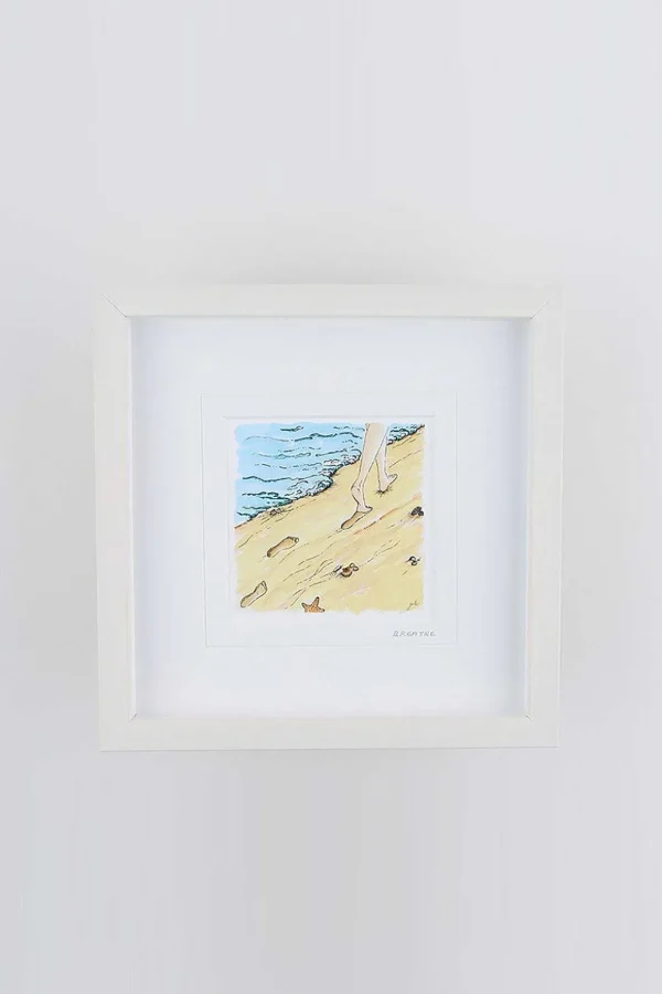 Breath Small Framed Art Print