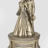 Bronze Just Married Music Box