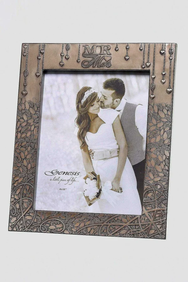 Bronze Mr & Mrs Wedding Frame