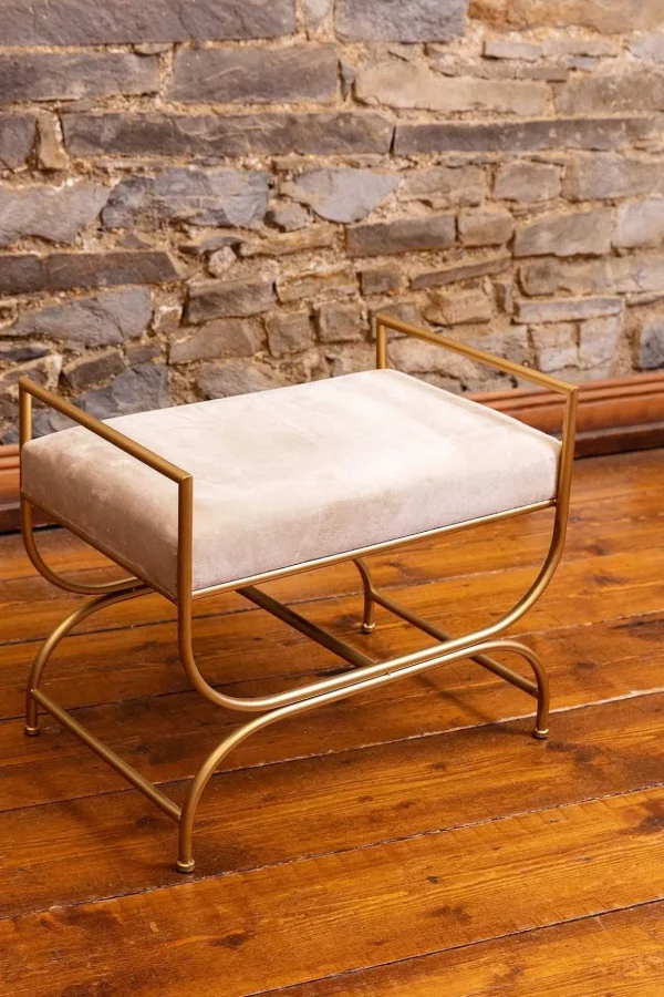 Brooke Upholstered Vanity Stool