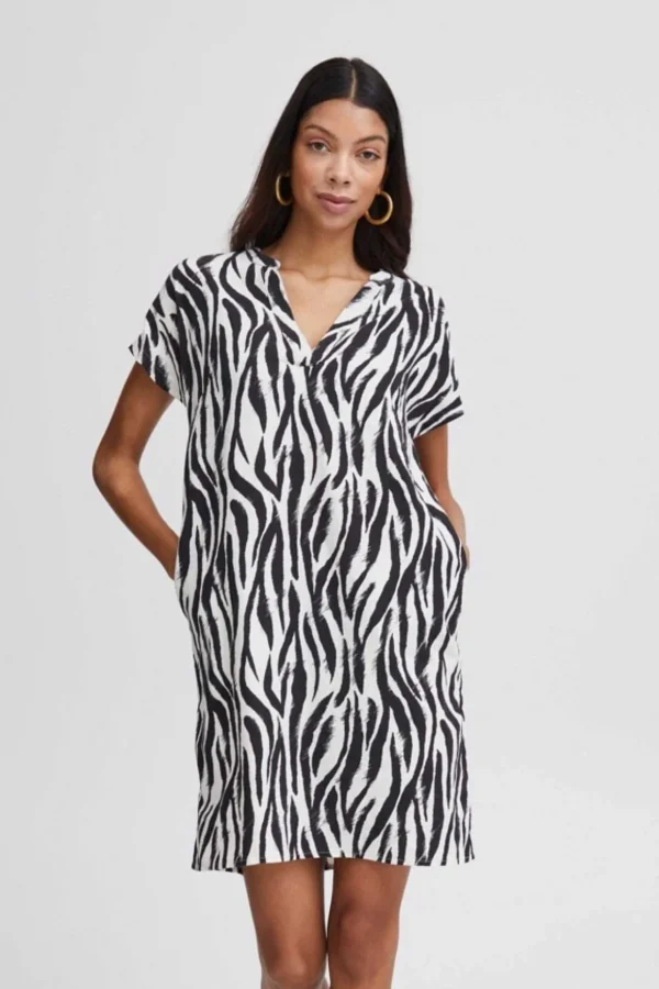 Byfalakka Animal Print Dress