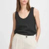 Byfalakka Black Vest Top