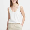Byfalakka White Vest Top