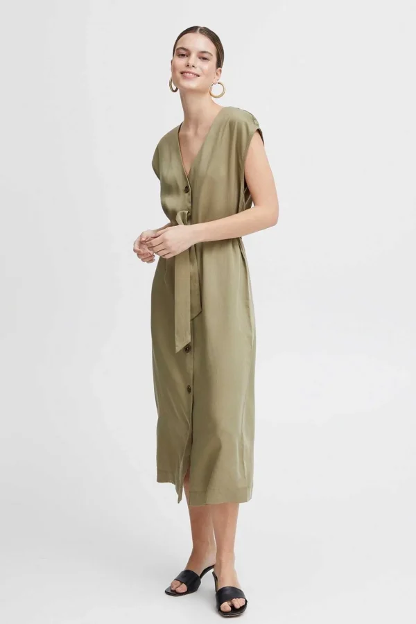 Byilini Green Midi Dress