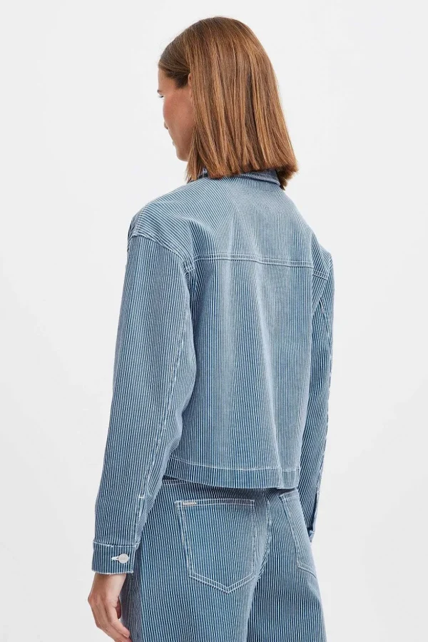 Bykasio Denim Shirt Jacket