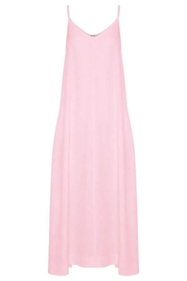 Byluma Pink Summer Midi Dress