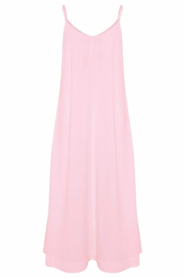 Byluma Pink Summer Midi Dress