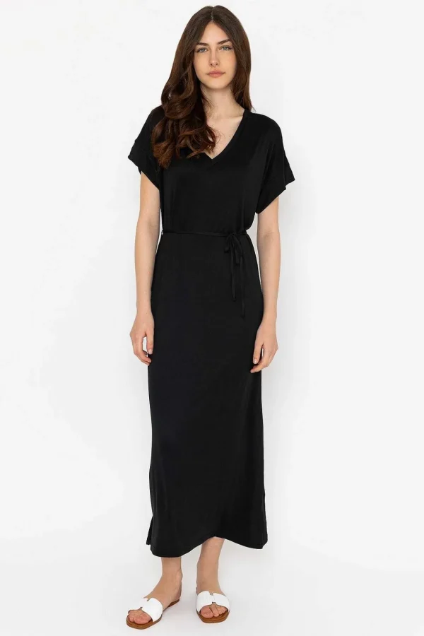 Bypireni Black Midi Dress