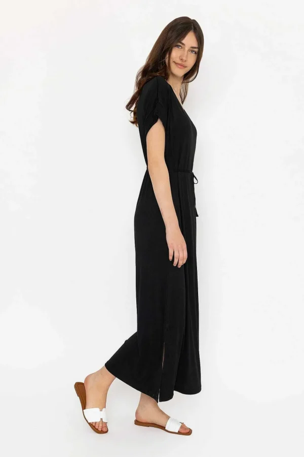 Bypireni Black Midi Dress