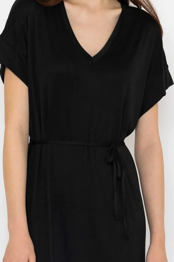 Bypireni Black Midi Dress