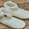 Cable Knit Boot Slippers