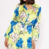 Carolina Green Knee Length Dress