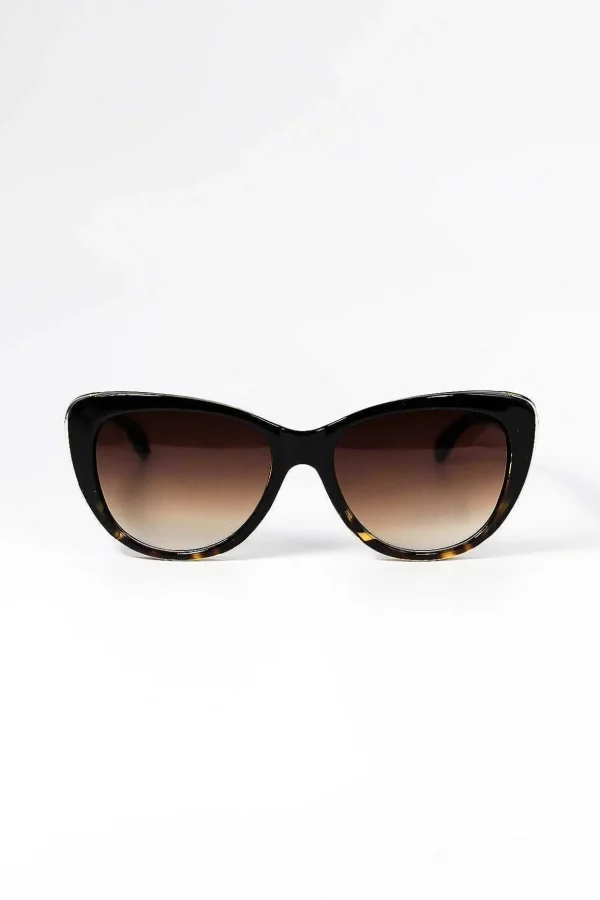 Cateye Sunglasses In Brown