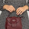 Celia Crossbody Bag In Burgundy