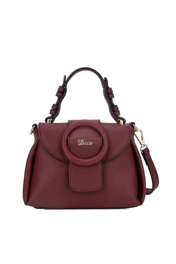 Celia Crossbody Bag In Burgundy