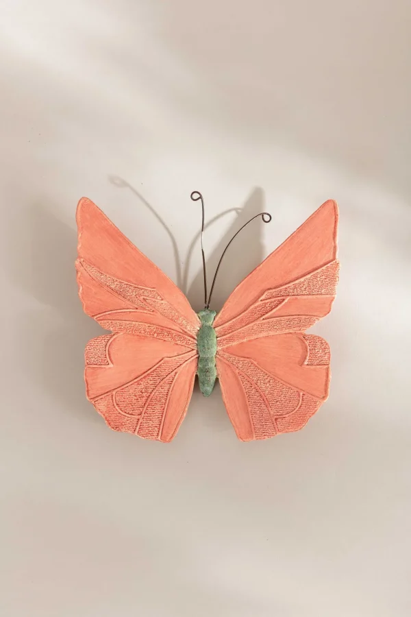 Ceramic Butterfly Wall Plaque