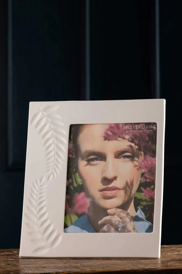 Ceramic Fern Design 8X10 Frame