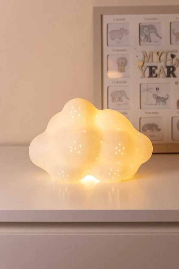 Ceramic Led Clouds Table Lamp