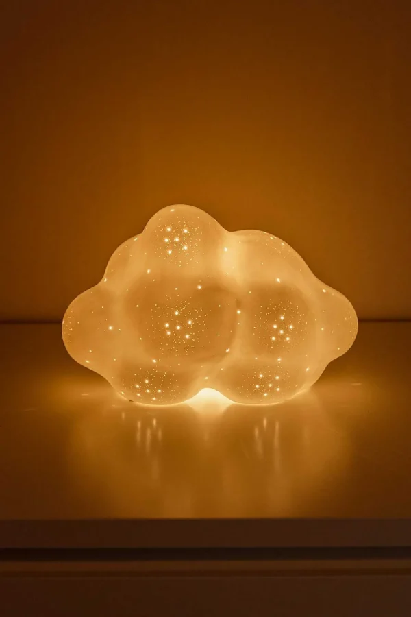 Ceramic Led Clouds Table Lamp