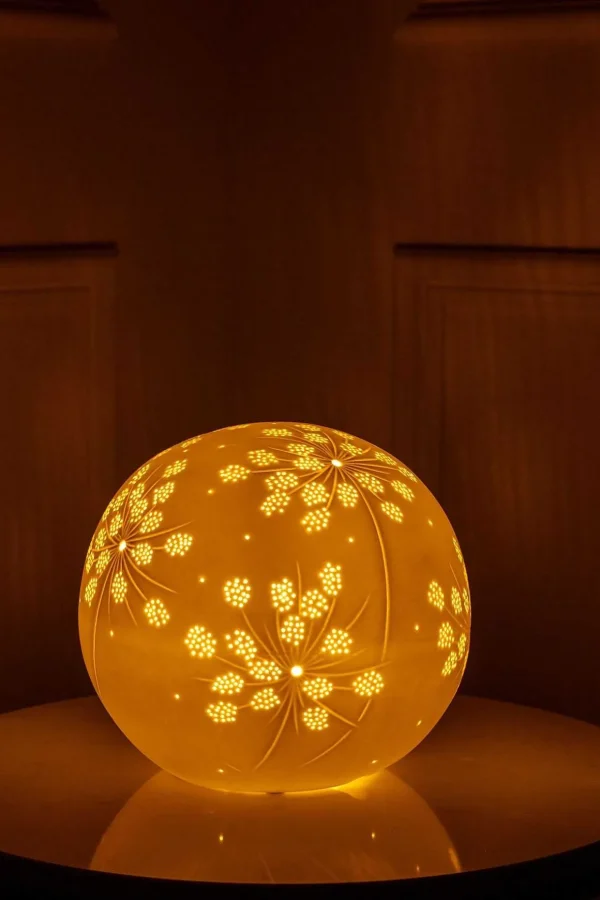 Ceramic Led Dandelion Globe