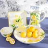 Ceramic Lemon Serving Bowl