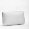 Chain Detail Clutch In Silver