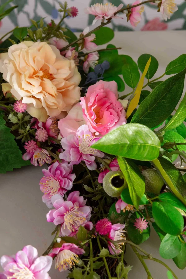 Cherry Blossom Door Wreath